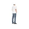 Maison Kitsune Team Logo Letter Print Short Sleeve T-Shirt Men T-Shirts White KM00143KJ0105-P103