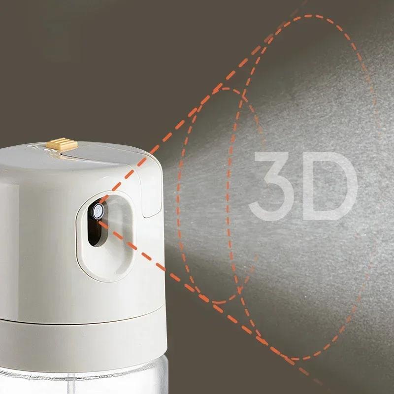 1/2PCS 550ml Glass Oil Spray Bottle 2in1 Spray Bottle Pourer Fitness Fat Loss Camping BBQ Vinegar Sauce Sprayer Cooking Utensils