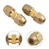 2 BUC 1/4" 3/8" 1/2" 5/8" Conector Niplu Fitting Conductă Flare Extensie Conector Conductă Cupru Pentru Sisteme de Aer Condiționat