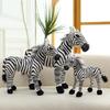 Cross-Border Plush Toy: Zebra & Reindeer - Forest Friends Series