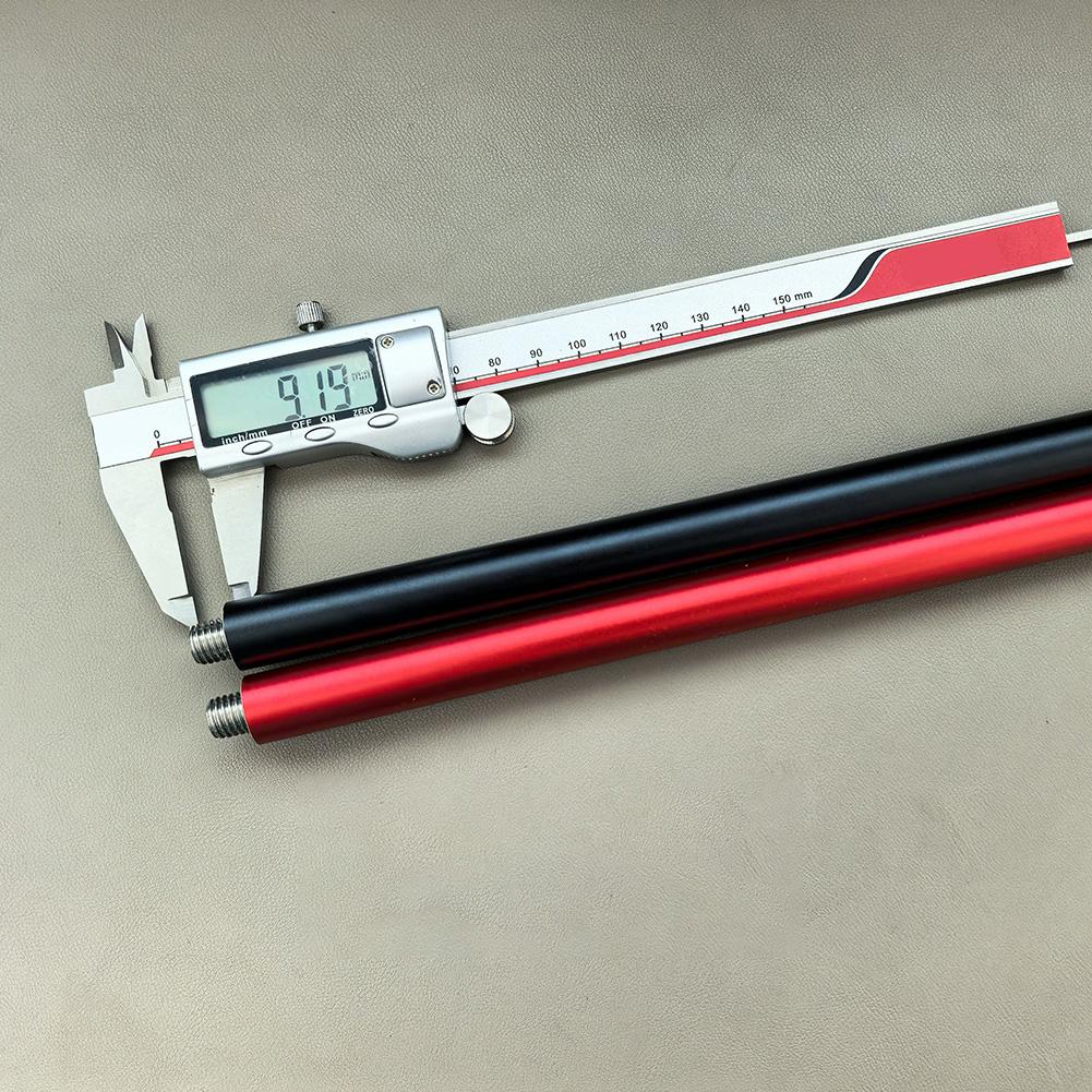 Shortwave Antenna Extension Rod 50cm Long M10 1.5 Pitch Internal External Teeth Whip Antenna Rod Automotive Accessories