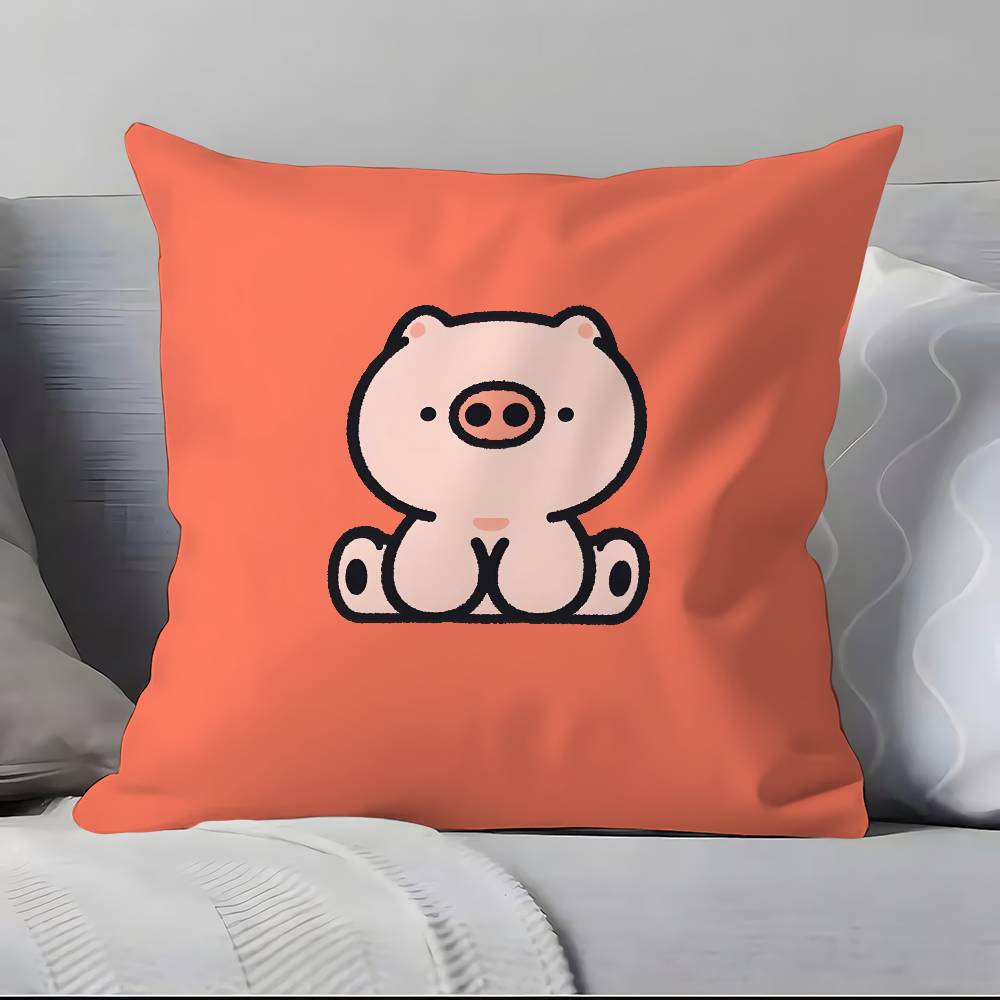 Cute Ip Portrait Anime Pillow Case Pillowcase Soft Skin Friendly & Comfortable With A Hidden Zipper