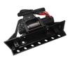 RC Front Bumper Winch Light Kit Iron Plastic High Hardness RC Car Front Bumper with Winch and LED