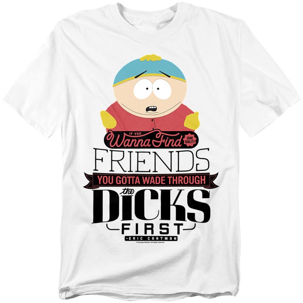 South Park Wade Through Dicks T-Shirt S-5XL White XXXXL