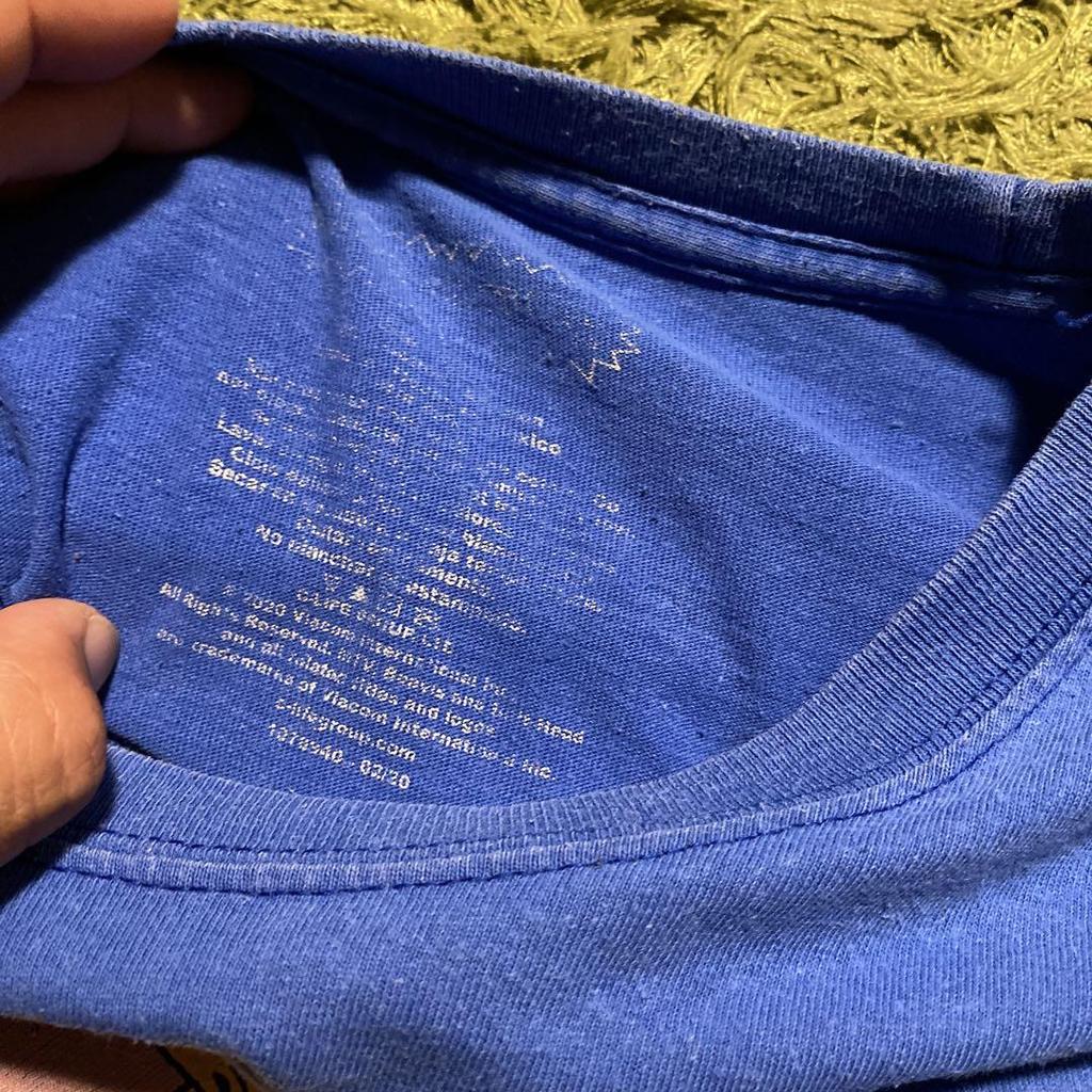 [USED] Butt-Head T-shirt, blue, anime t-shirt