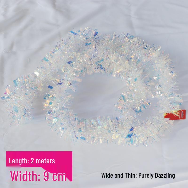 Sedmibarevný vlněný proužek na vánoční a narozeninové dekorace