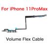 Power And Volume Button With Silent Switch  Flex Cable For iPhone X XR XS 11 12 Mini Pro Max Repair Replacement