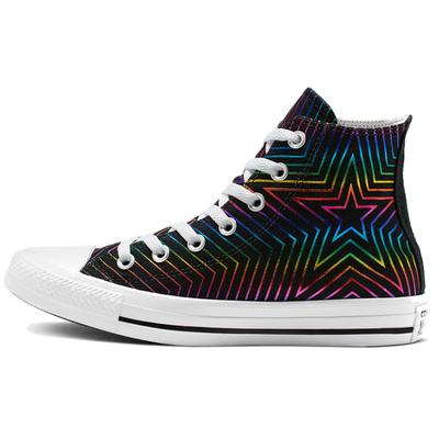 Chuck Taylor All Star Exploding Star High Top Espadrilles Women's Black