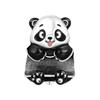 S925 Silver Cute Animal Panda Raccoon Koala Elephant Beaded Bracelet DIY Jewelry Charm Beads Accessories
