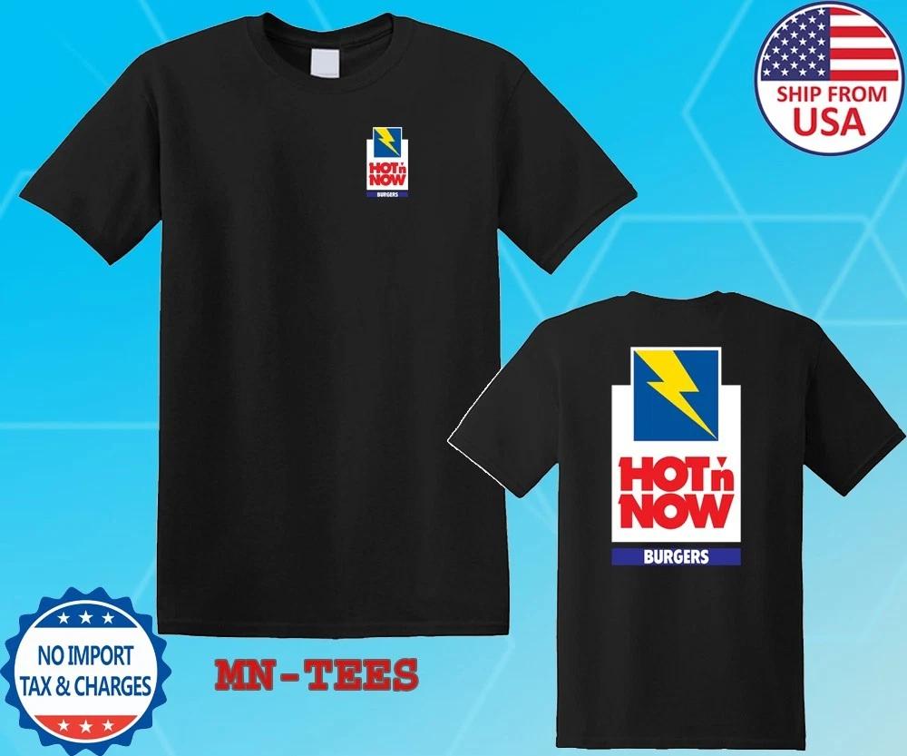 Hot N Now Burgers Black Size S-5XL M