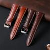 Vintage Retro Oil Wax Leather Watch Strap 18mm 19mm 20mm 21mm 22mm Men Women Fashion Watch Band Quick Release Wrist Strap