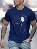 CPU Processor Circuit Diagram T Shirt Men Summer T-shirt Circuit Board Funny Men's Tops Fashion Tees Homme Brand Unisex Clothes