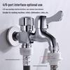 Larsd Single Cold Dual Outlet Washing Machine Faucet