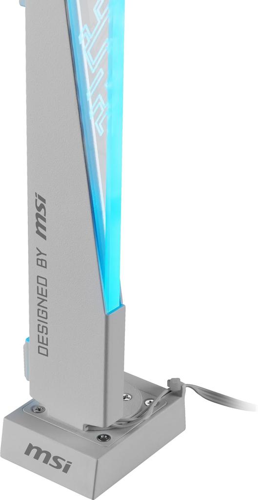 MSI MPG ARGB GRAPHICS CARD STAND WHITE Graphics Card Support Stand White CS9246