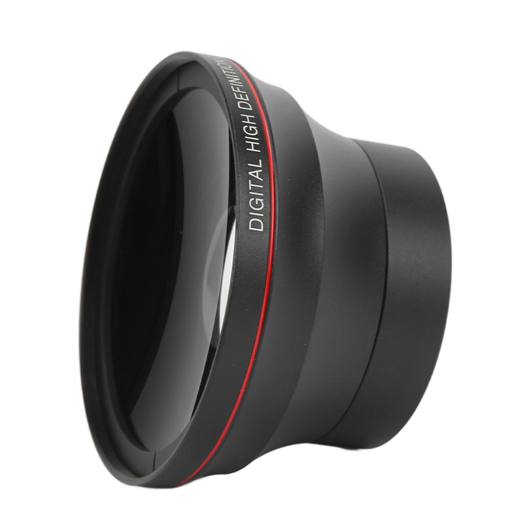 52mm 0.43X Wide Angle Lens Optical Glass Camera Lens with Macro Lens for Landscape Photography