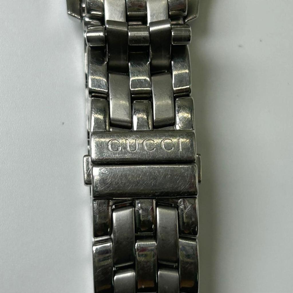 Used GUCCI 5500L Watch Ladies Roman Date Silver