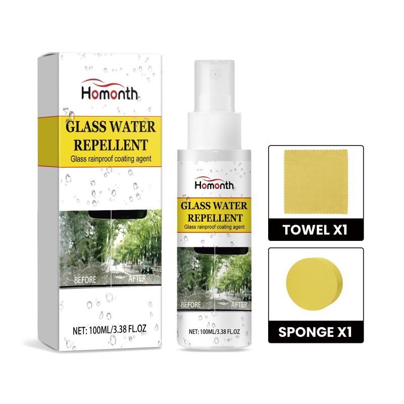 Anti Fog Car Windshield Cleaner Automotive Glass Water Repellent Easy To Apply Long Lasting Protection For Rainy Weather