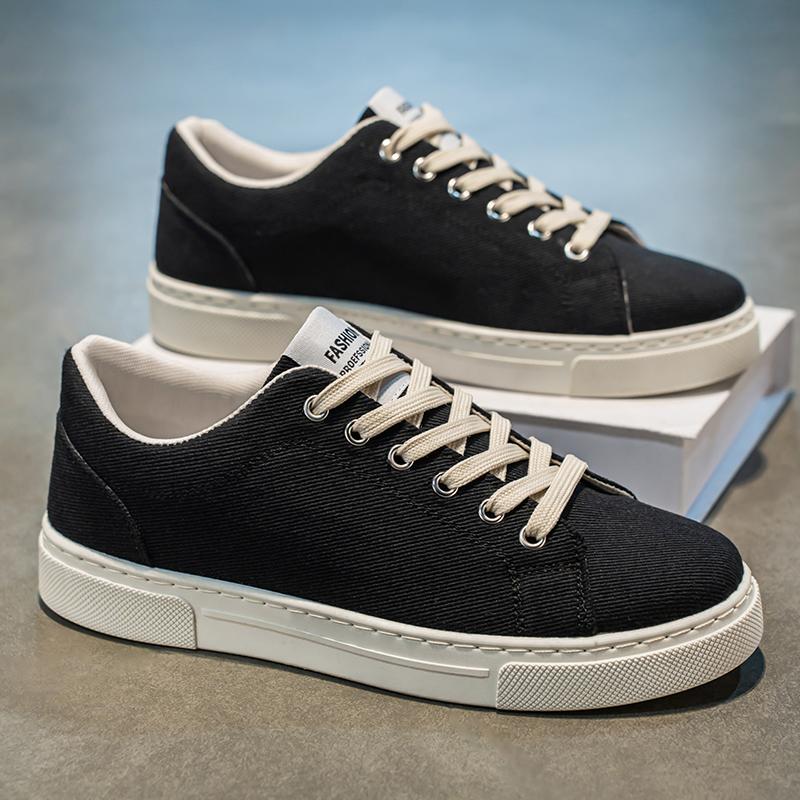 Spring and Autumn New Breathable Casual Men's Shoes Korean Edition Comfortable, Lightweight, Versatile Trendy Board Shoes