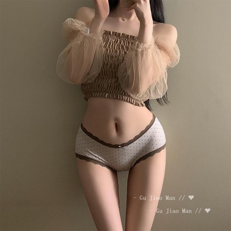 Braguitas de Algodón con Estampado de Leopardo para Niñas, Nuevas, Antibacterianas, Entrepierna de Algodón Completo, Cintura Media