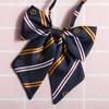 Jk Japanese Plaid Korean Version Of Collar Flower Graduate Female Collar Flower College Wind Streamer Jk Bow Shirt Accessories Sailor Suit