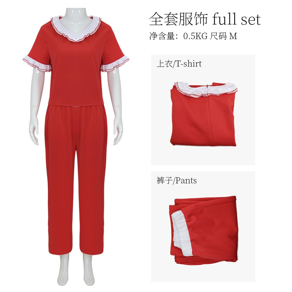 Sally O'malley Costume Women Red Kick Lady Outfit Saturday Night Retro Style Sally Omalley Im 50 Costumes