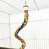 Parrot Perches for Large Birds Hammock Accessories Budgie Cage Accessories Rope Perches for Bird Cages Comfy Toy Parrot Standing Station Climbing Rope