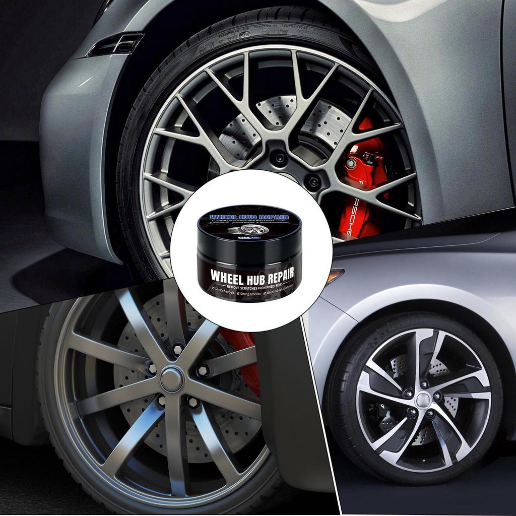 80g Auto Radnaben Reparatur Kratzerentferner Und Politur Wiederherstellungspaste Für Auto Legierung Metallfelge AntiOxidationscreme Pflege