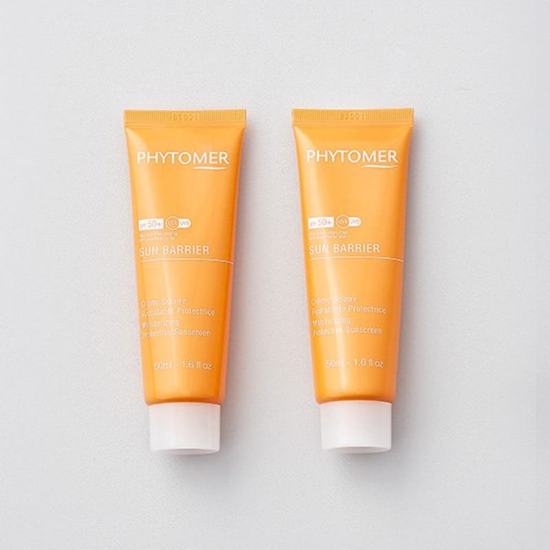 

[Phytomer] Sun Barrier Moisturizing Protective Sunscreen 50ml 1+1 Special Set (SPF 50+, ++++)