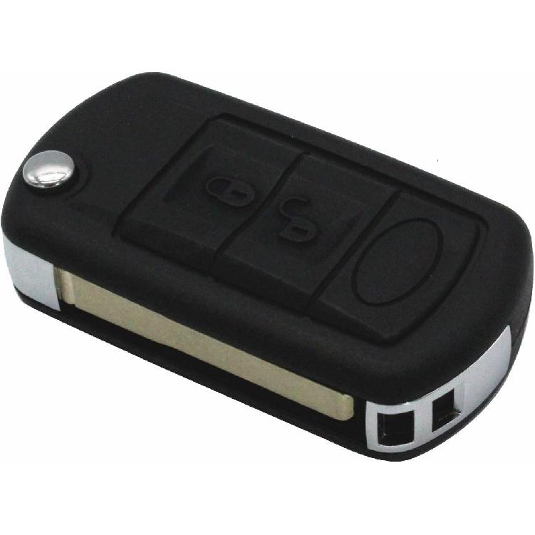 3 Buttons With Uncut Blade Remote Key Fob Case Replacement For Range Rover LR3 2005 2006 2007 2008 2009