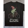 Vintage 90'S Pirate Frog T-Shirt with Ironic Meme Quote - Overstimulated Humor Graphic, Retro Casual Round Neck Tee for Meme Culture Outfits