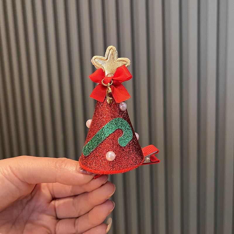 Cross-border Christmas Hair Clip: Cute Holiday Hairpin for Girls' Dress-up