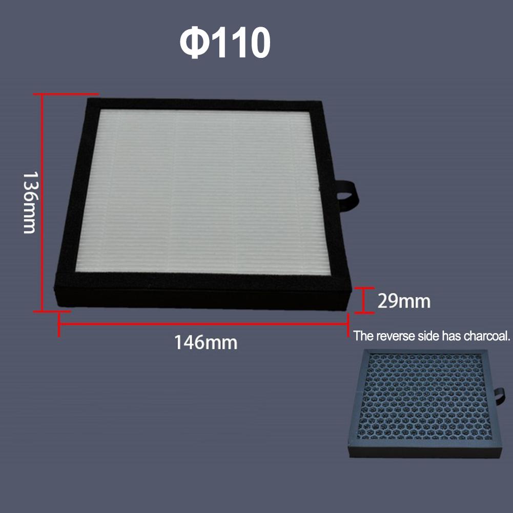 Síťový filtr do potrubí s technologií HEPA Kompatibilní s pro PVC a PE potrubí Navrženo pro vylepšené čištění vzduchu v HVAC