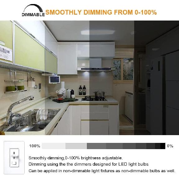 R7S LED Bulb 118MM Dimmable 30W J118 Floodlight 120V Double Ended 300W Halogen Bulbs Replacement for Household Lighting Floodlight (6000K-Cool White)