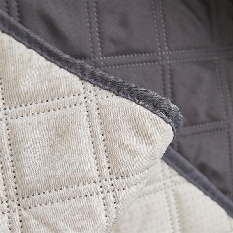 Ergonomic Office Chair Cover Checkered Pattern NonSlip Backing Waterproofs Fabric Sleeve for Comfortable Seating