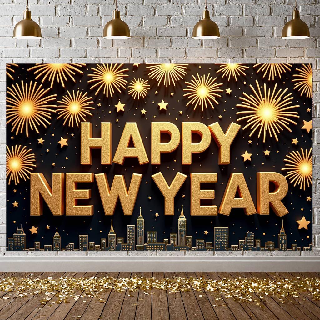 Star Banner 3D Letters Event Banner Holiday Banner Holiday Decor For Photo Backdrop Countdown Party Home Party