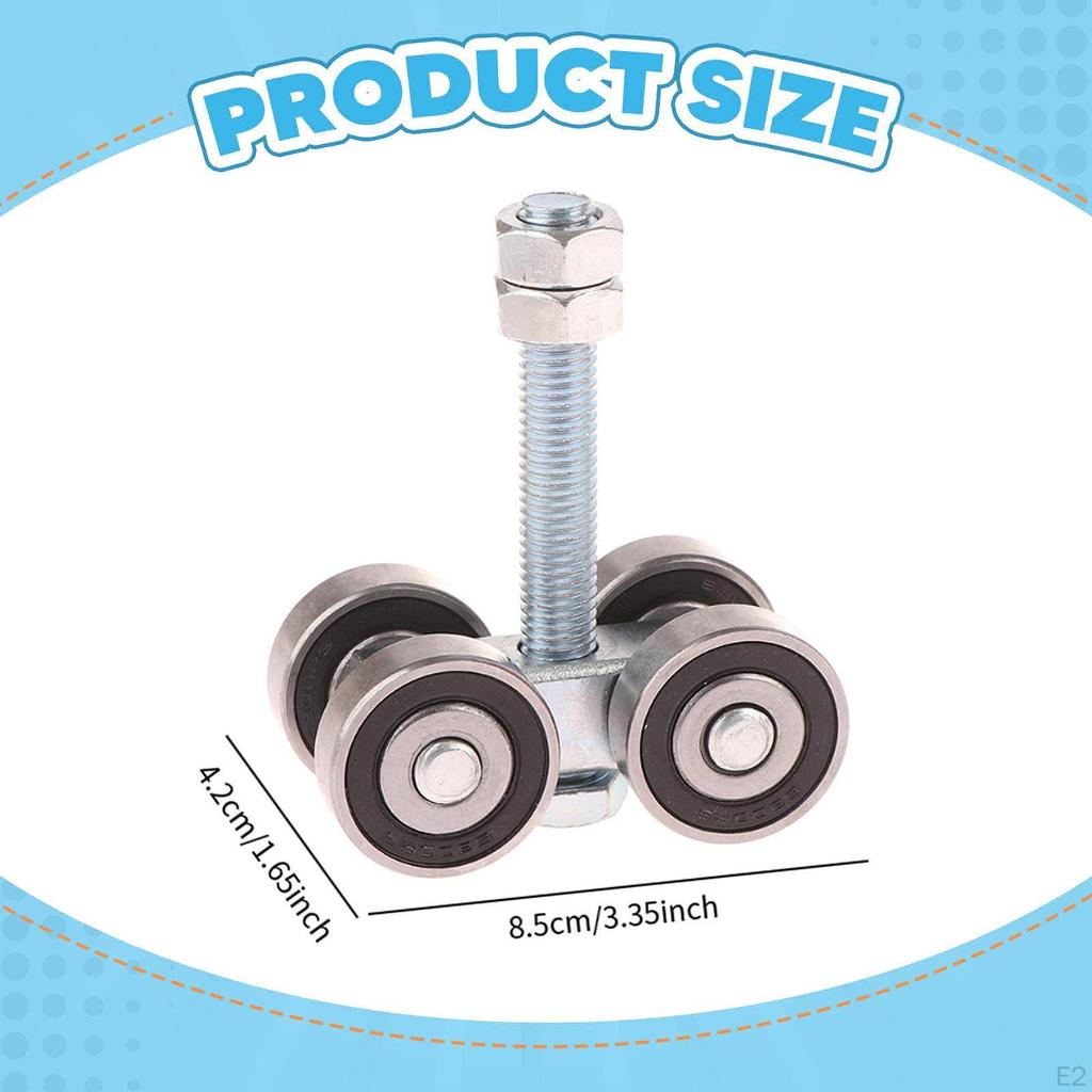 Sliding Door Roller Trolley Hanger Replacement Barn 4 Wheel Assembly for