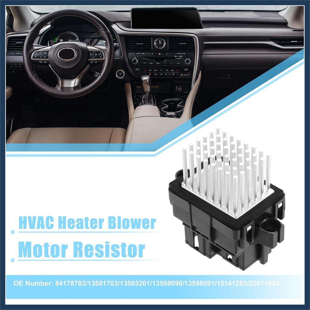 HVAC Heater Blower Motor Resistor Temp Control Regulator Module Fit for Chevy Suburban 2500 2007-2013 No.84178783/13501703/13503201 - Pack of 1