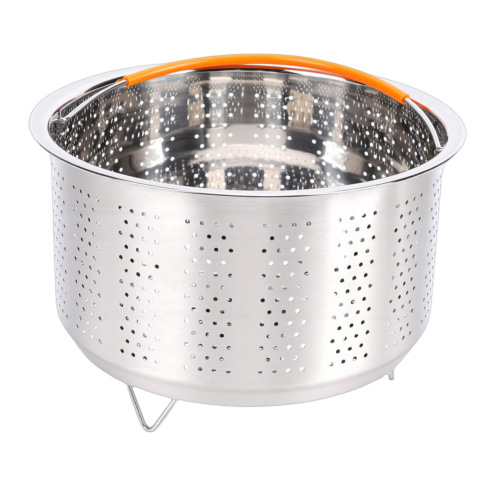 

Stainless Steel Vegetable Steam Basket for Cooking Steaming Basket with Handle for Pot Rice Cooker Veggies Rice Seafood