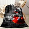 Player Celebrates Victory Moment Blanket Durable Comfort Great for Seaside Couch Livingroom for All Seasons Digital Print