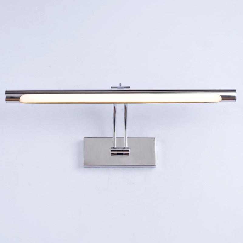 Minimalist LED Anti-fog Vanity Light for Bathroom & Makeup Mirror, Drill-free Installation