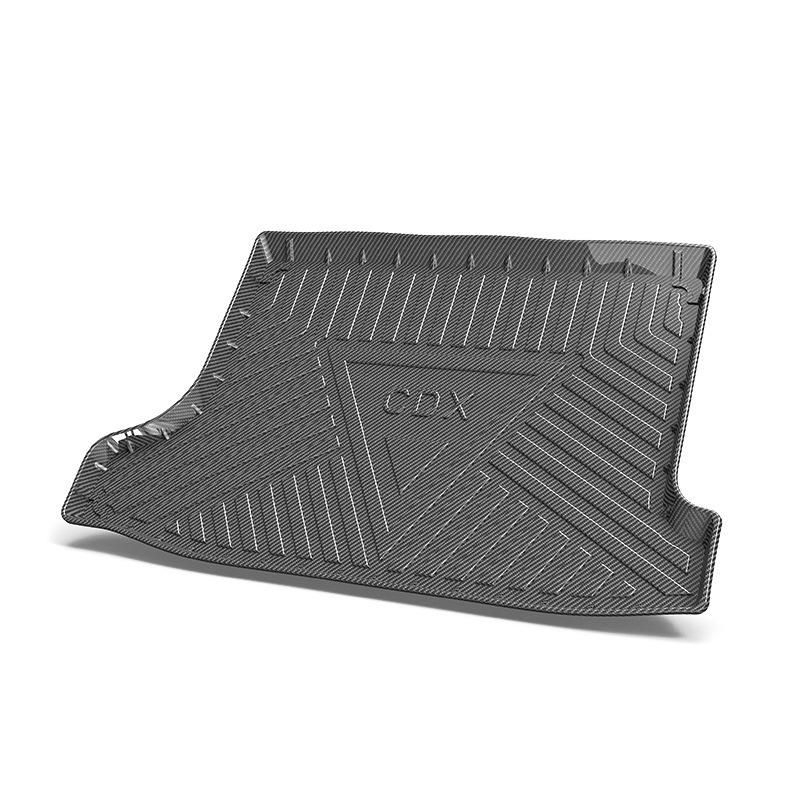 Waterproof Odorless Carbon Fiber TPV Trunk Mat for Acura CDX/RDX/TLX-L