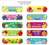 Cartoon Waterproof Hemostatic Band-Aids for Kids - Transparent, Cross-Border Export