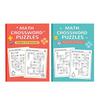 New Math Workbook Montessori For Kids Ages 5-8 Math CrossWord Puzzles Addition Subtraction Multiplication Division Criss Cross