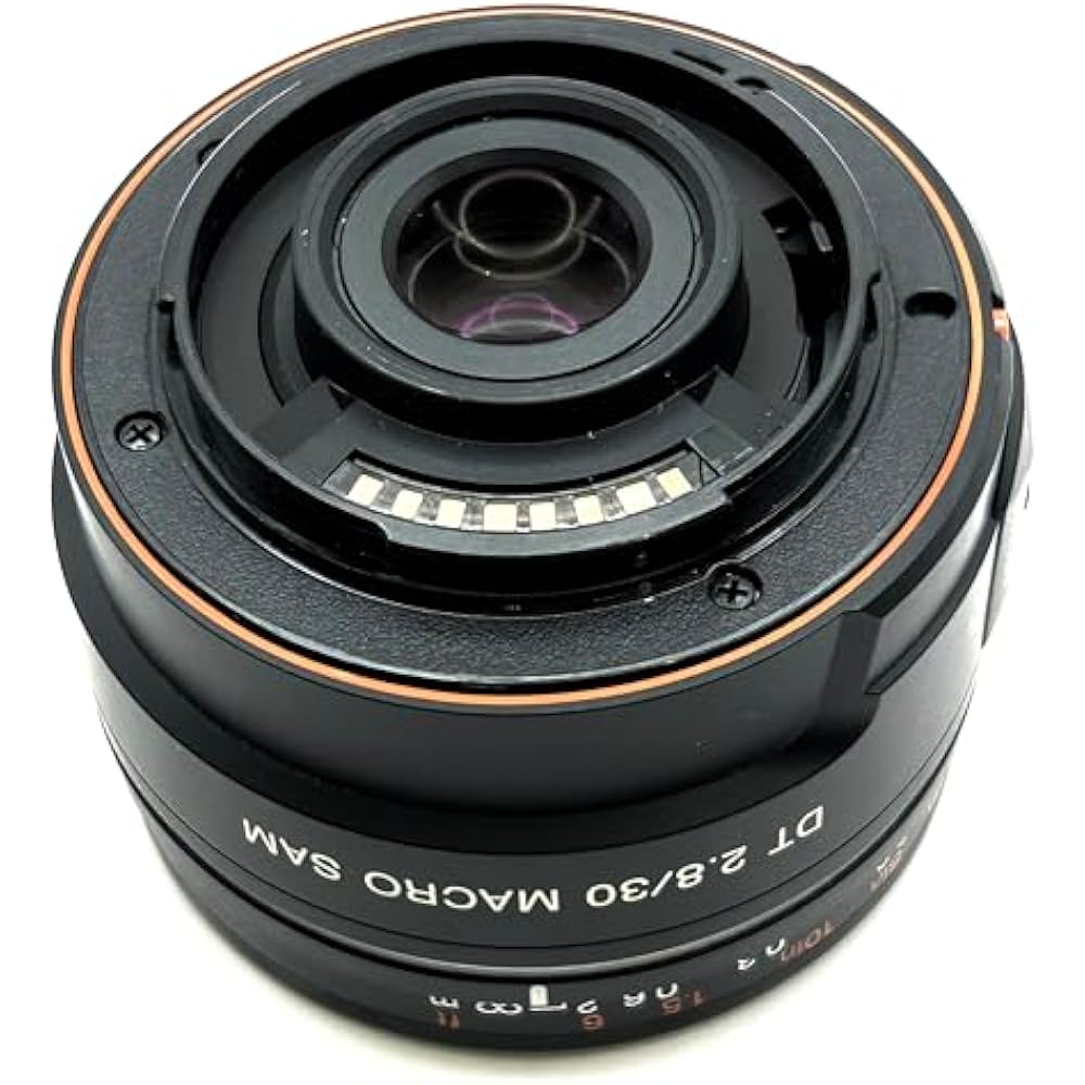 SONY Single Focus Macro Lens DT 30mm F2.8 Macro SAM APS-C Compatible