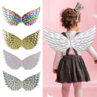 Rainbow UnicornWing Birthday Party Wings Colorful Christmas Halloween Birthday Party Cosplay Props Baby Shower Decorations