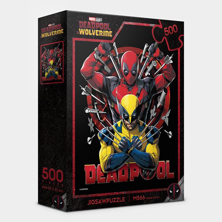 Marvel Deadpool Wolverine Puzzle MCU 500 Teile, beliebtes koreanisches Puzzle