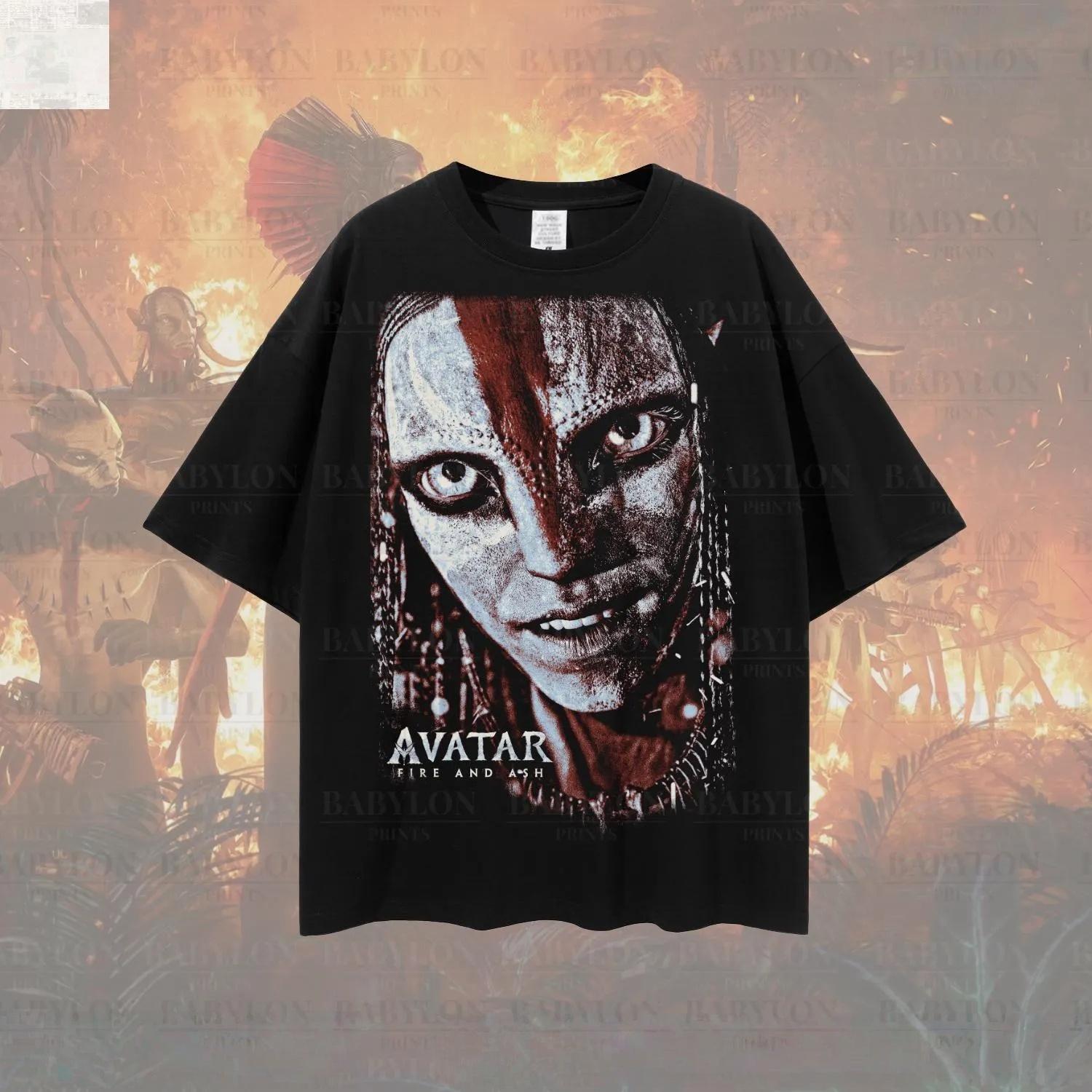 2025 Oversized Varang Avatar T Shirt: Fire and Ash Avatar Shirt Leisure T Shirt Avatar Varang Land Na Vi Shirt XXXXL