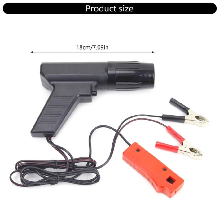 User Friendly Gas Engine Timing Tester with Lamp Indicator High Accuracy for Car Motorcycle Maintenance Diagnostics Tool