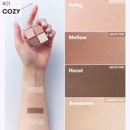 BLANC DIVA Палетка тіней для ейгьо-саль 3.4г