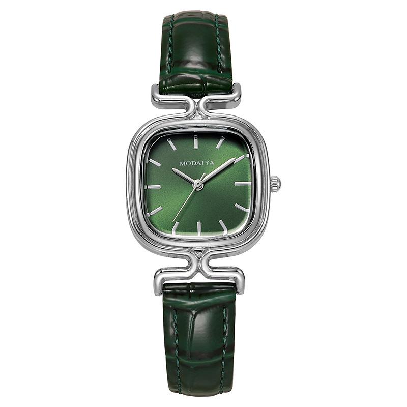 Trendy Square Dial Quartz Women s Watch - Fashionable and Versatile